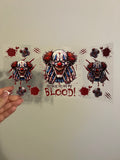 Clown Decal