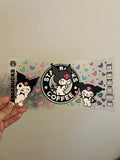 Kuromi Black Starbucks Decal