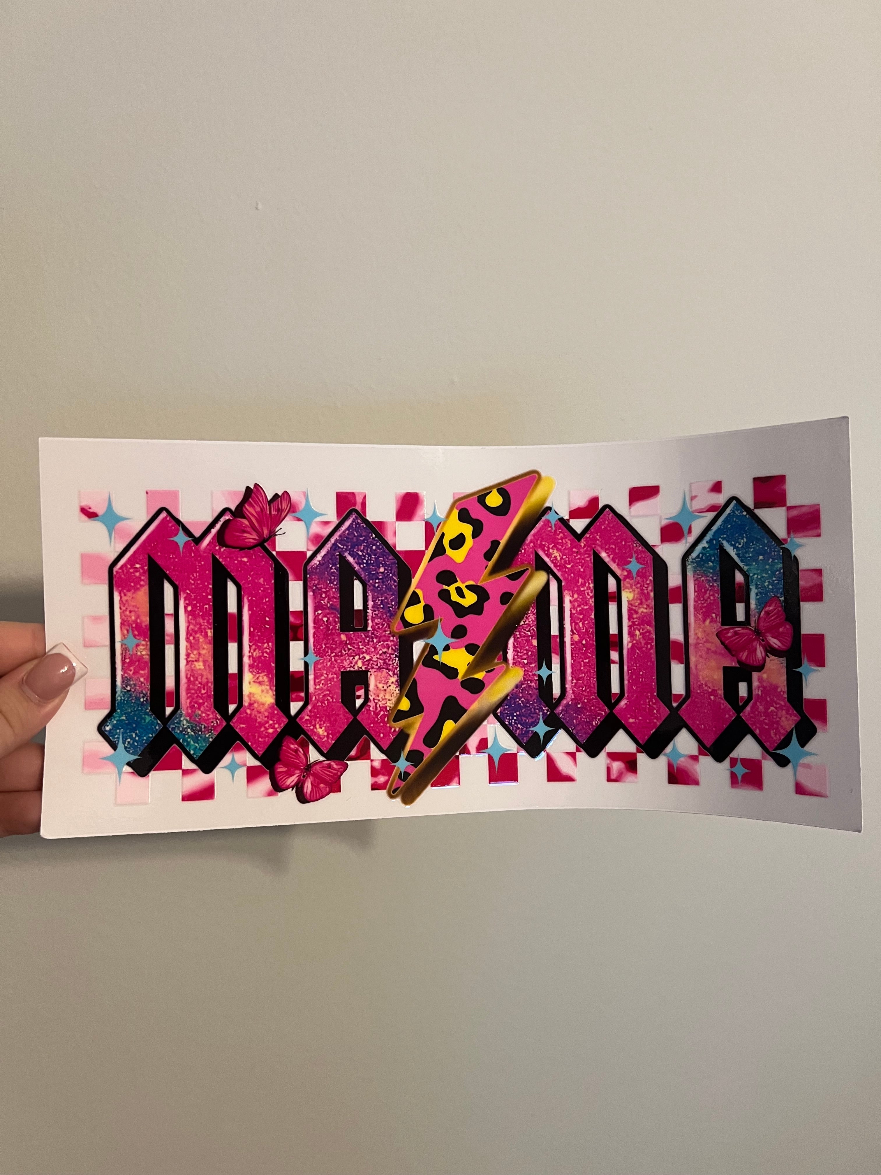 Retro Mama Decal