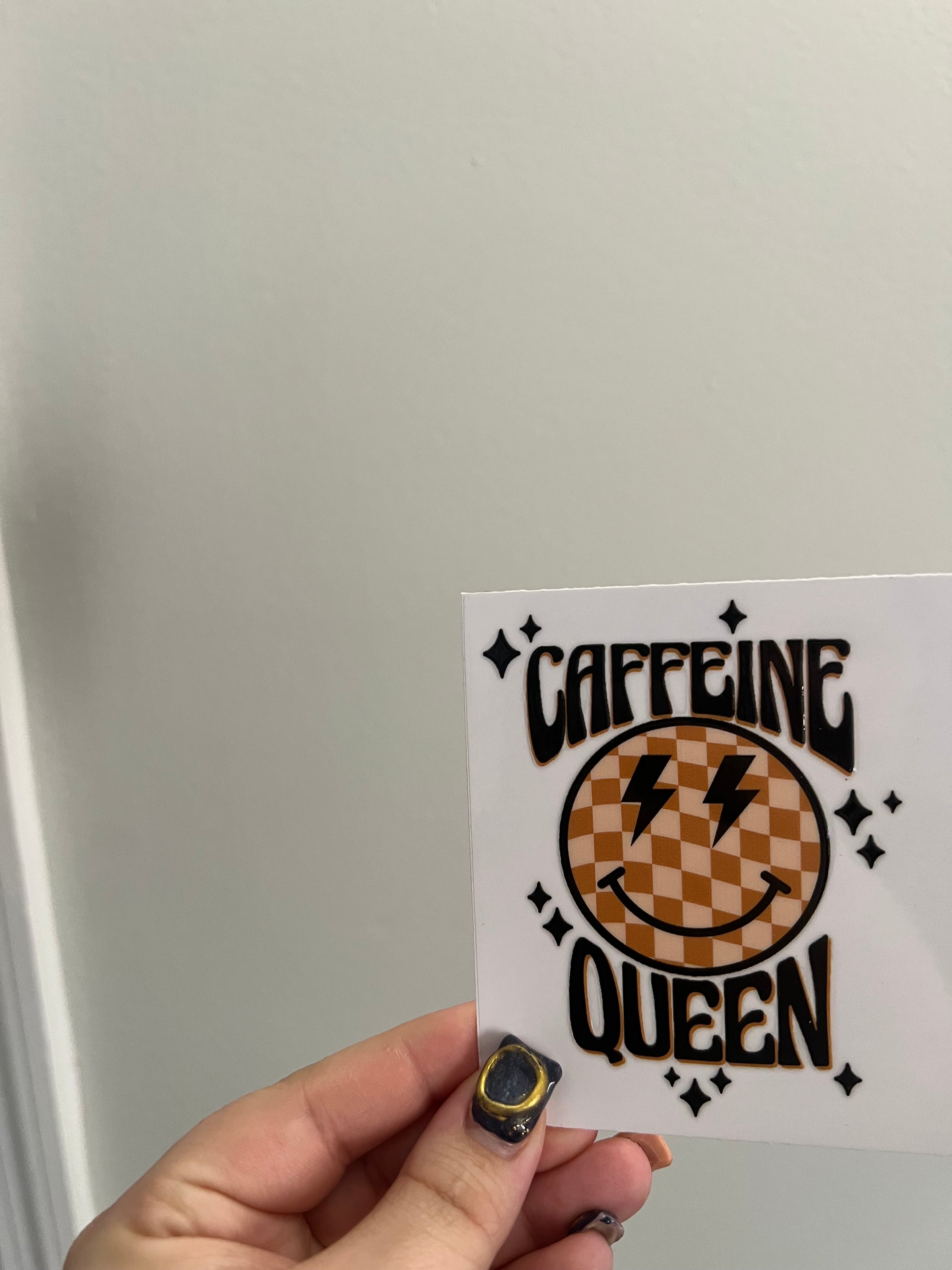 Caffeine Queen Decal