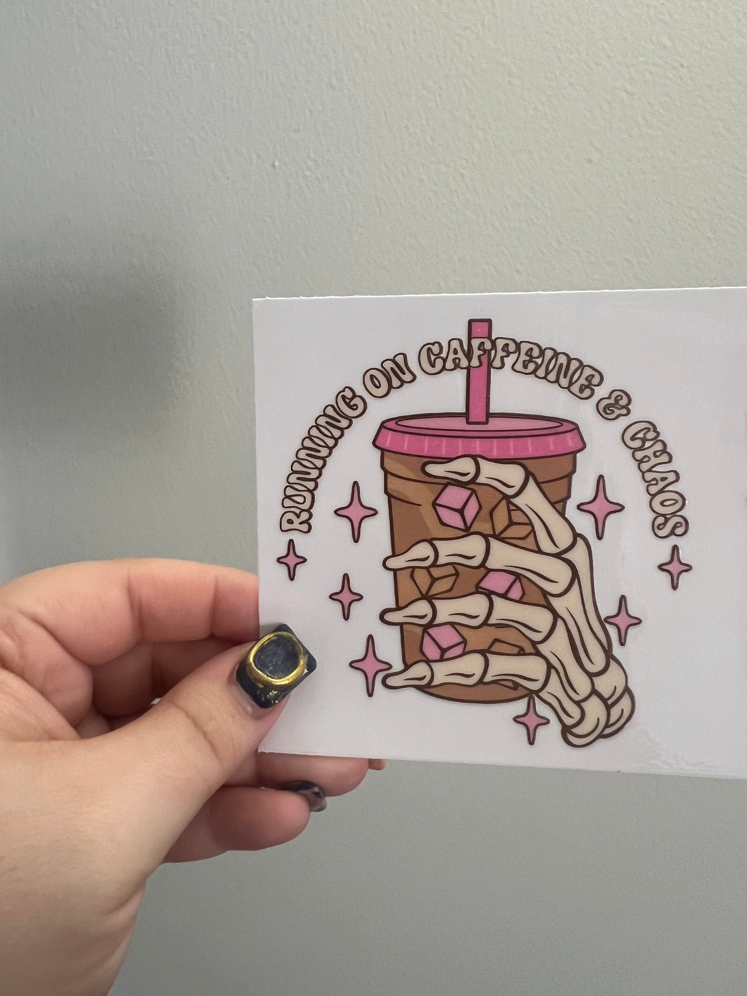 Running on Caffeine Decal