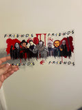 F.r.i.e.n.d.s Horror Decal #2