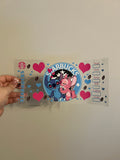 Stitch Starbucks Decal
