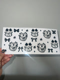 Cake & Bows Decal