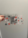 Anxiety Decal