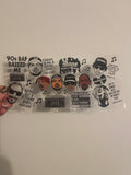90s Rap Raised Me Decal