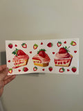 Strawberry Cake Decal