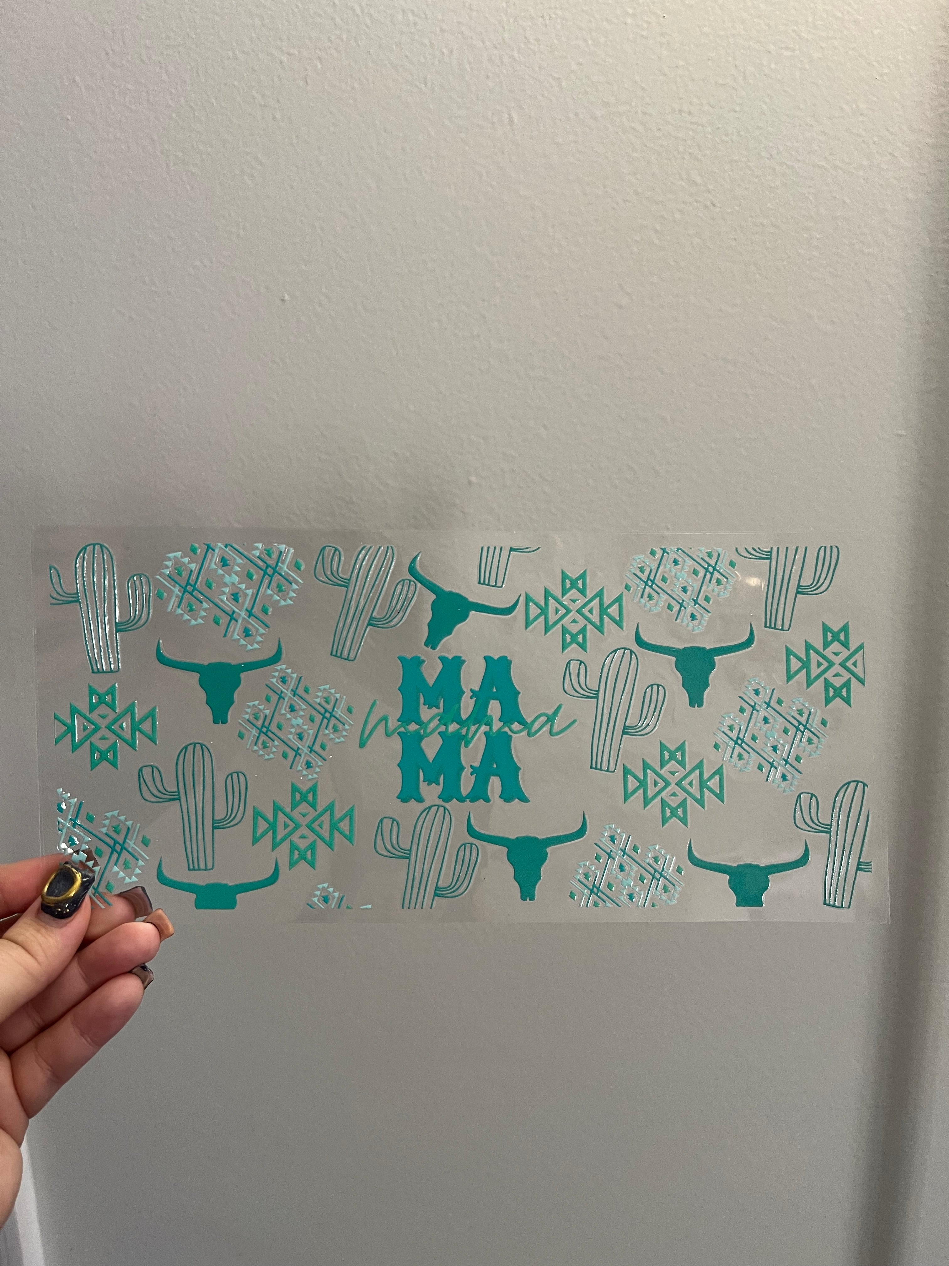 Western Mama Decal