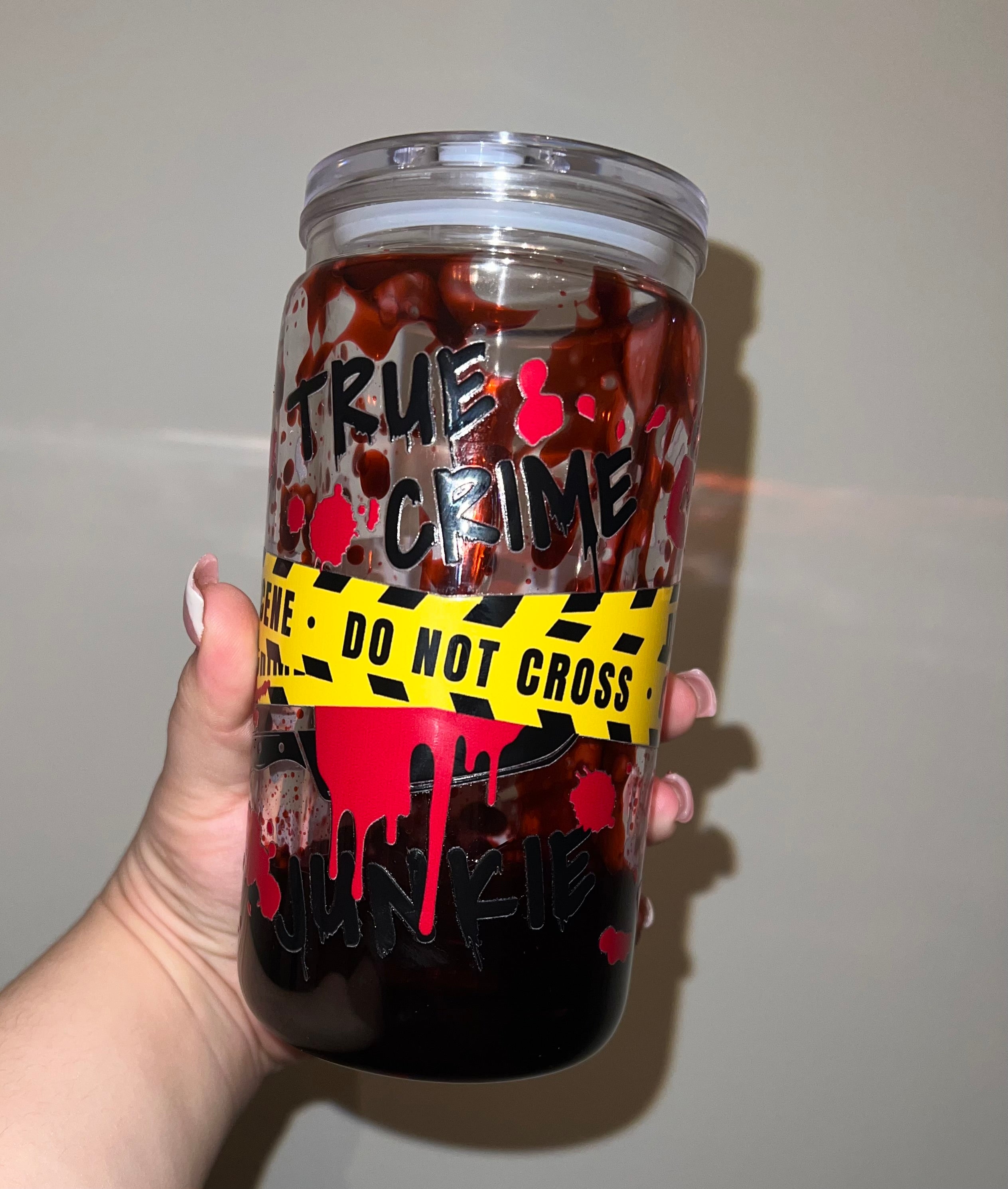 16 Oz Blood Lava Pre-Made Cup
