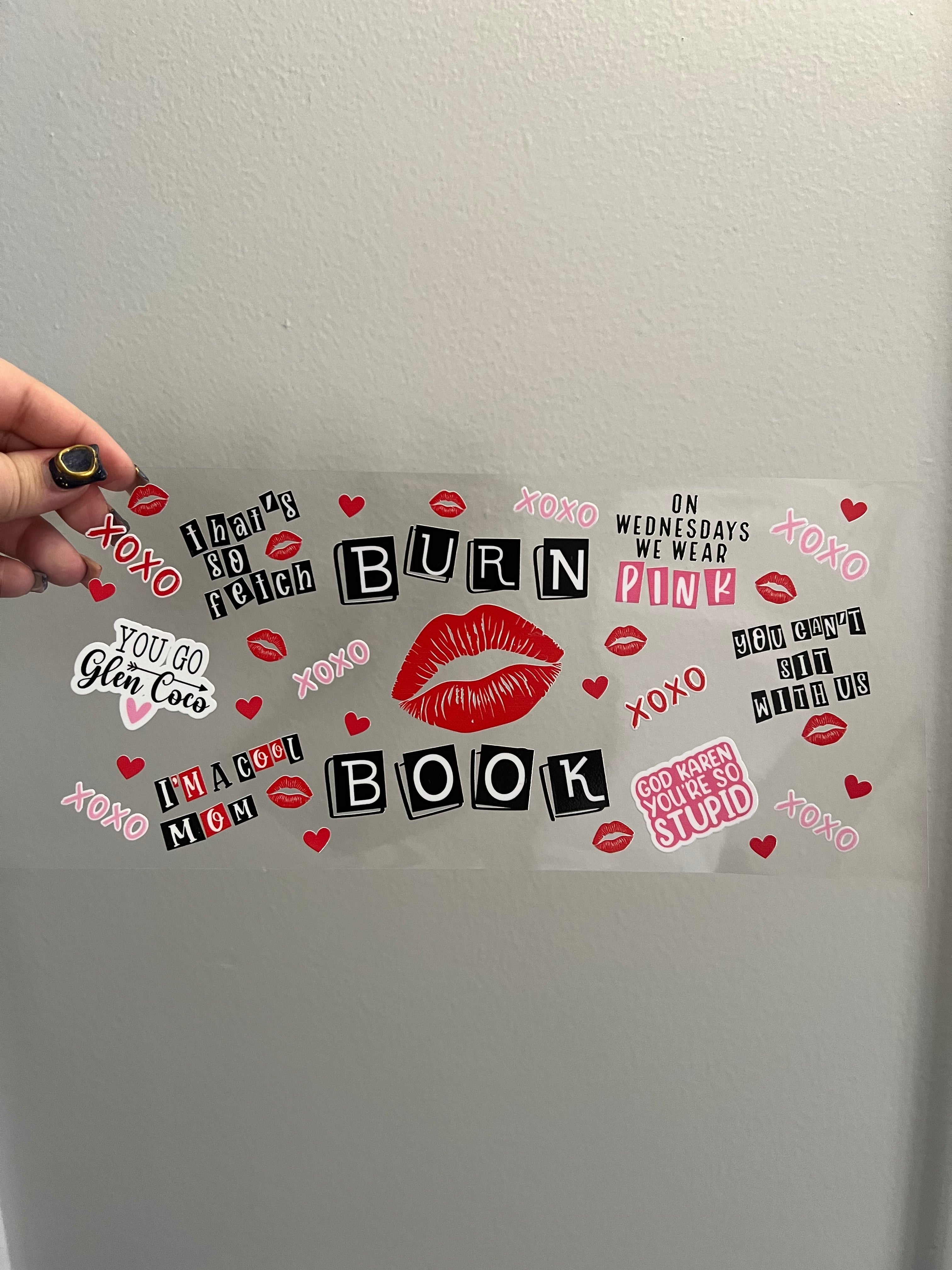 Burn Book Decal