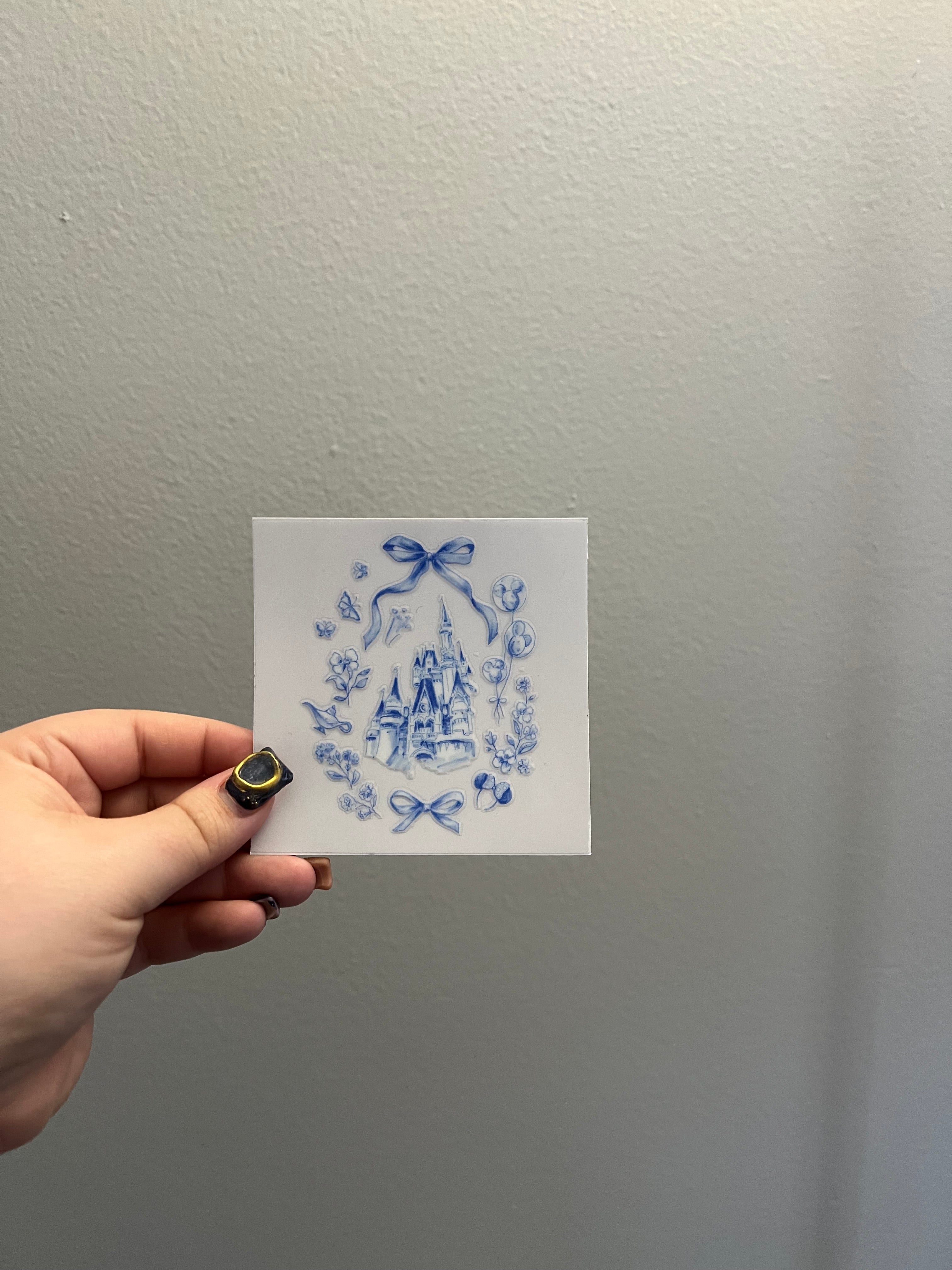 Blue Castle Decal