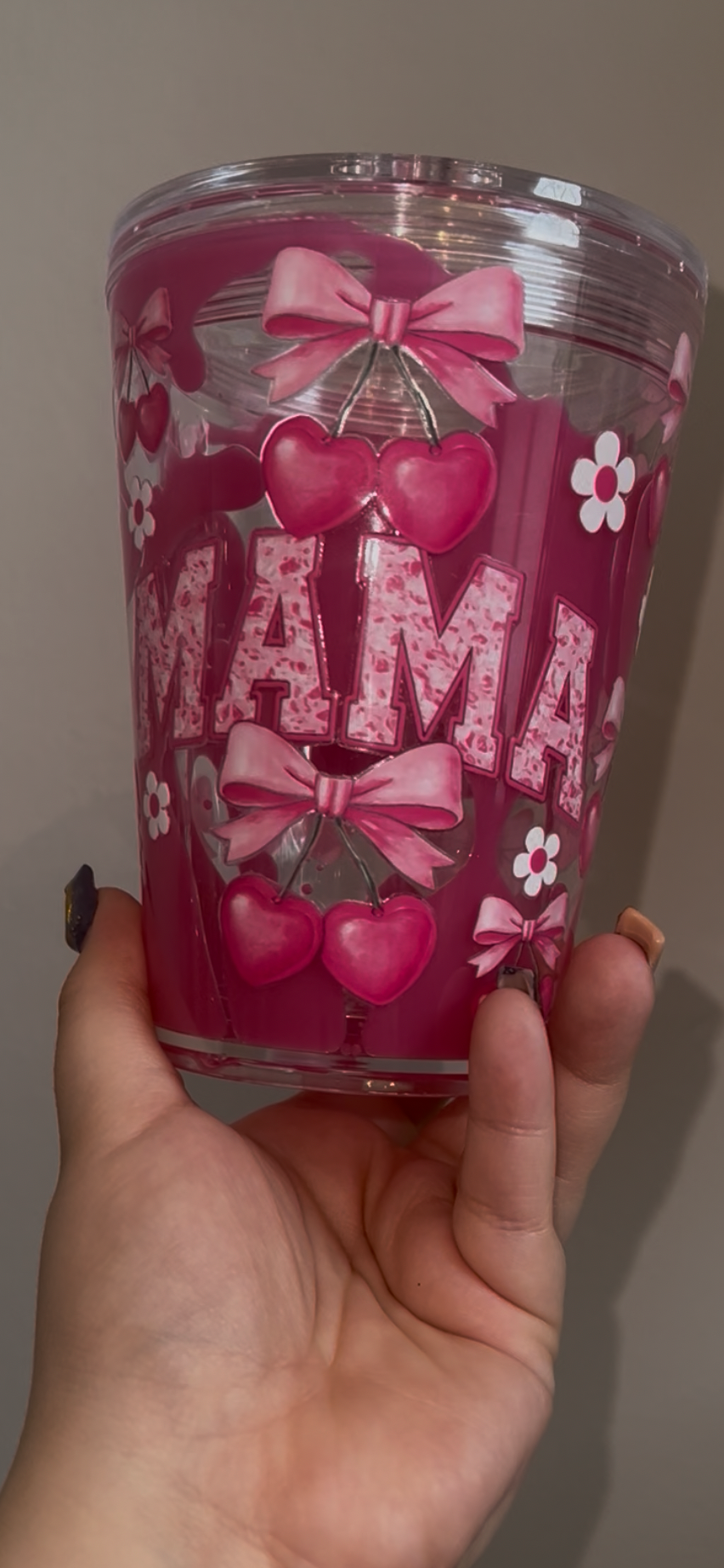 12 oz Mama Cherry Lava Pre Made Cup