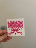 Sparkle Pink Mama Decal