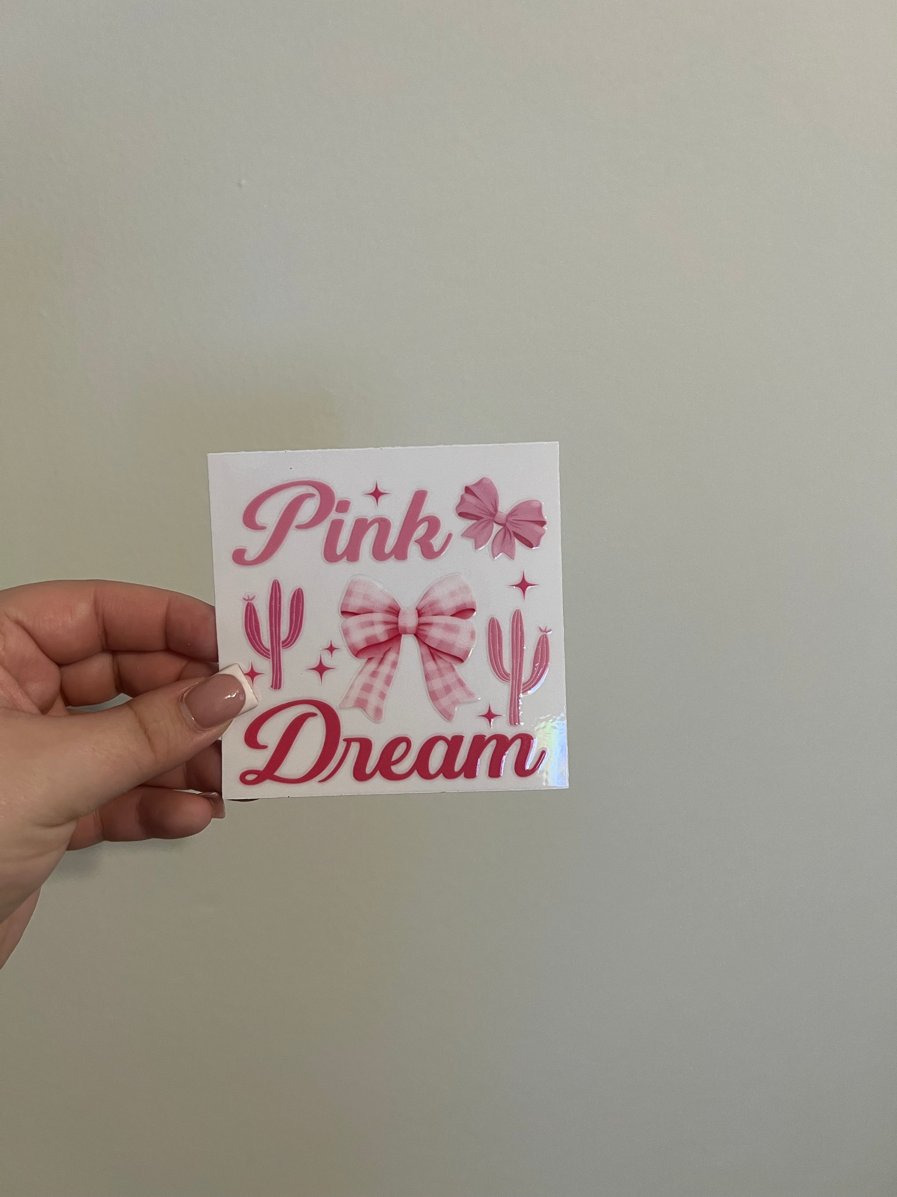 Pink Dream Decal