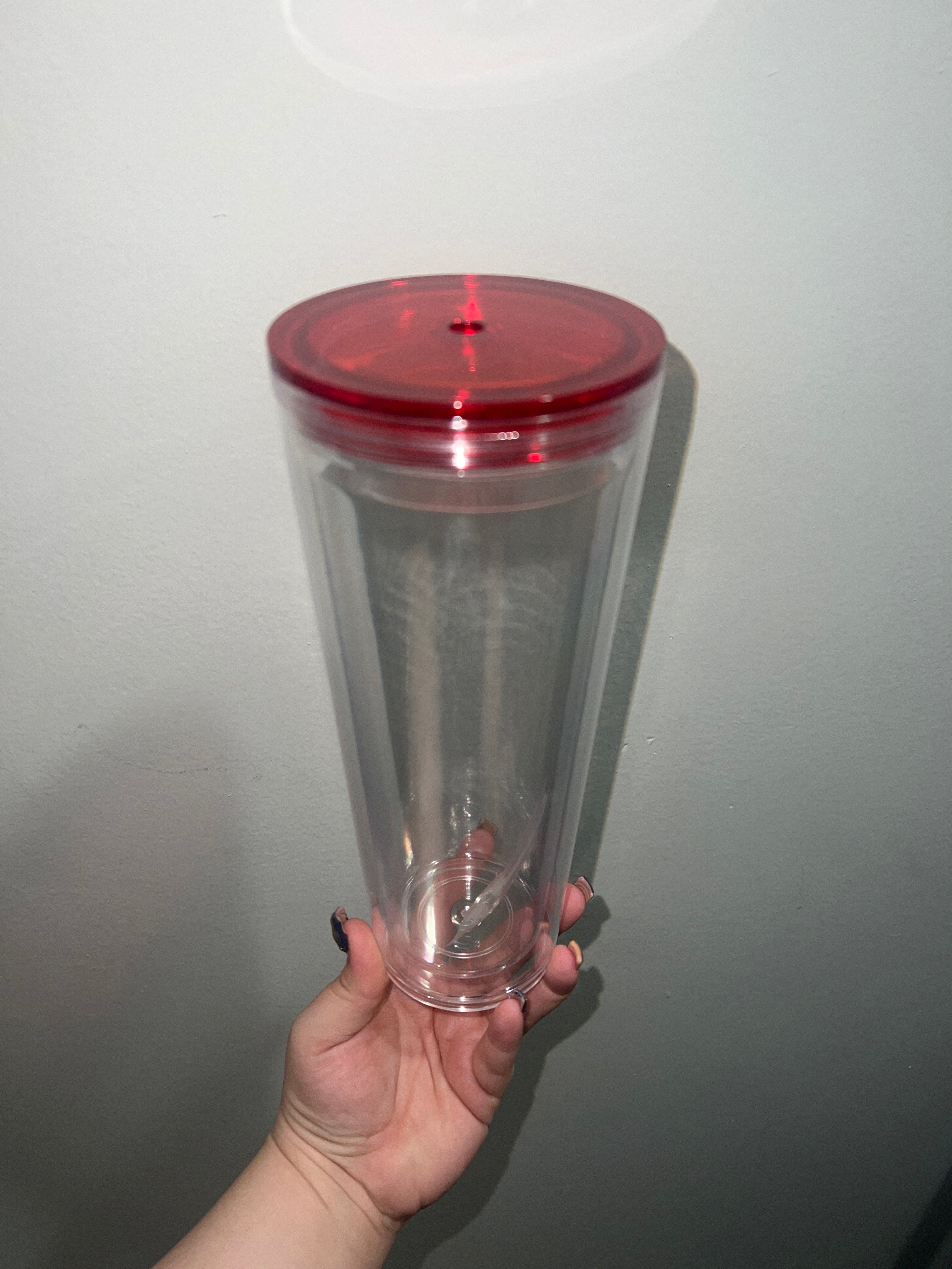 24 oz Red Lid Cup