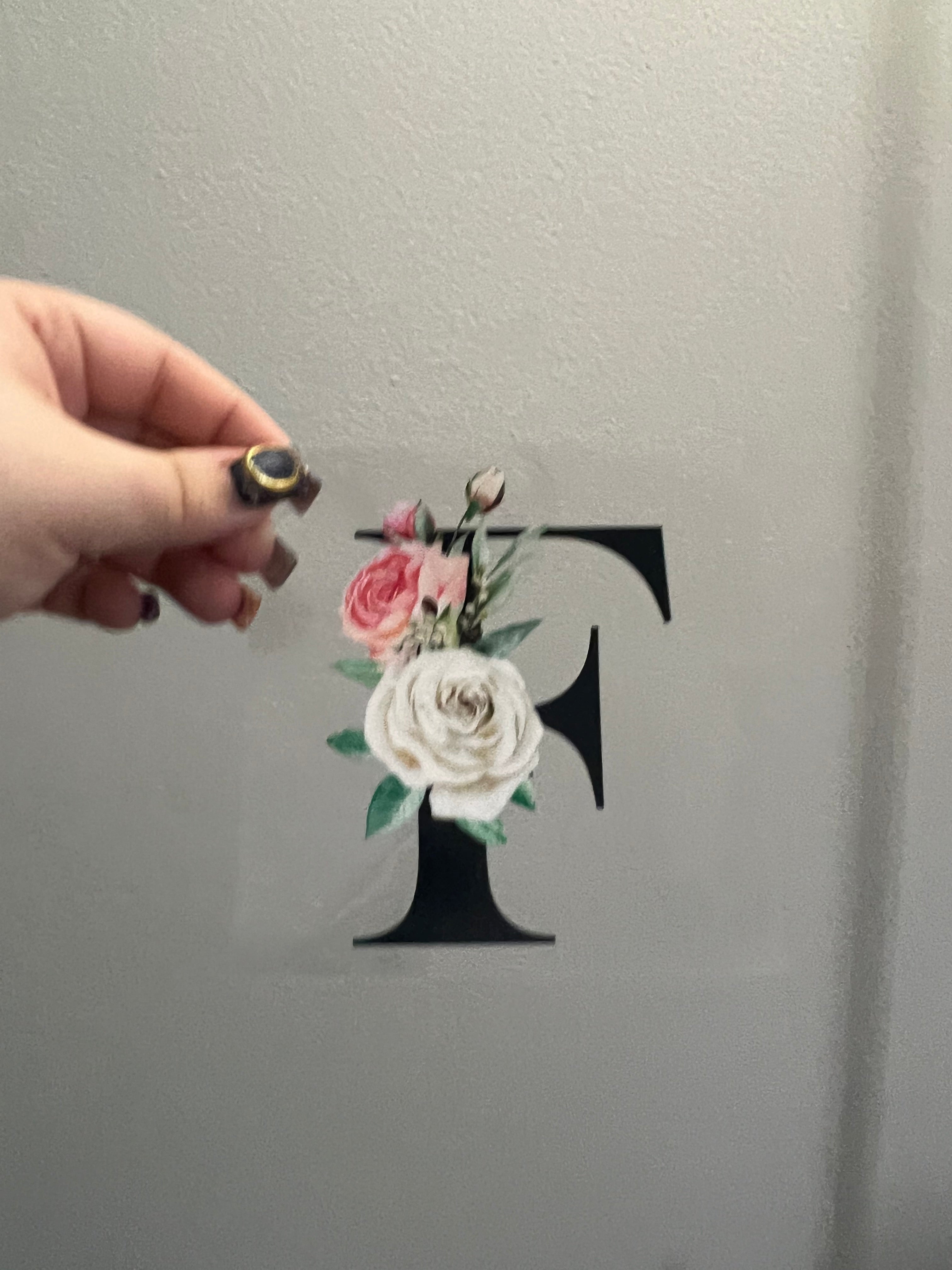 F Decal