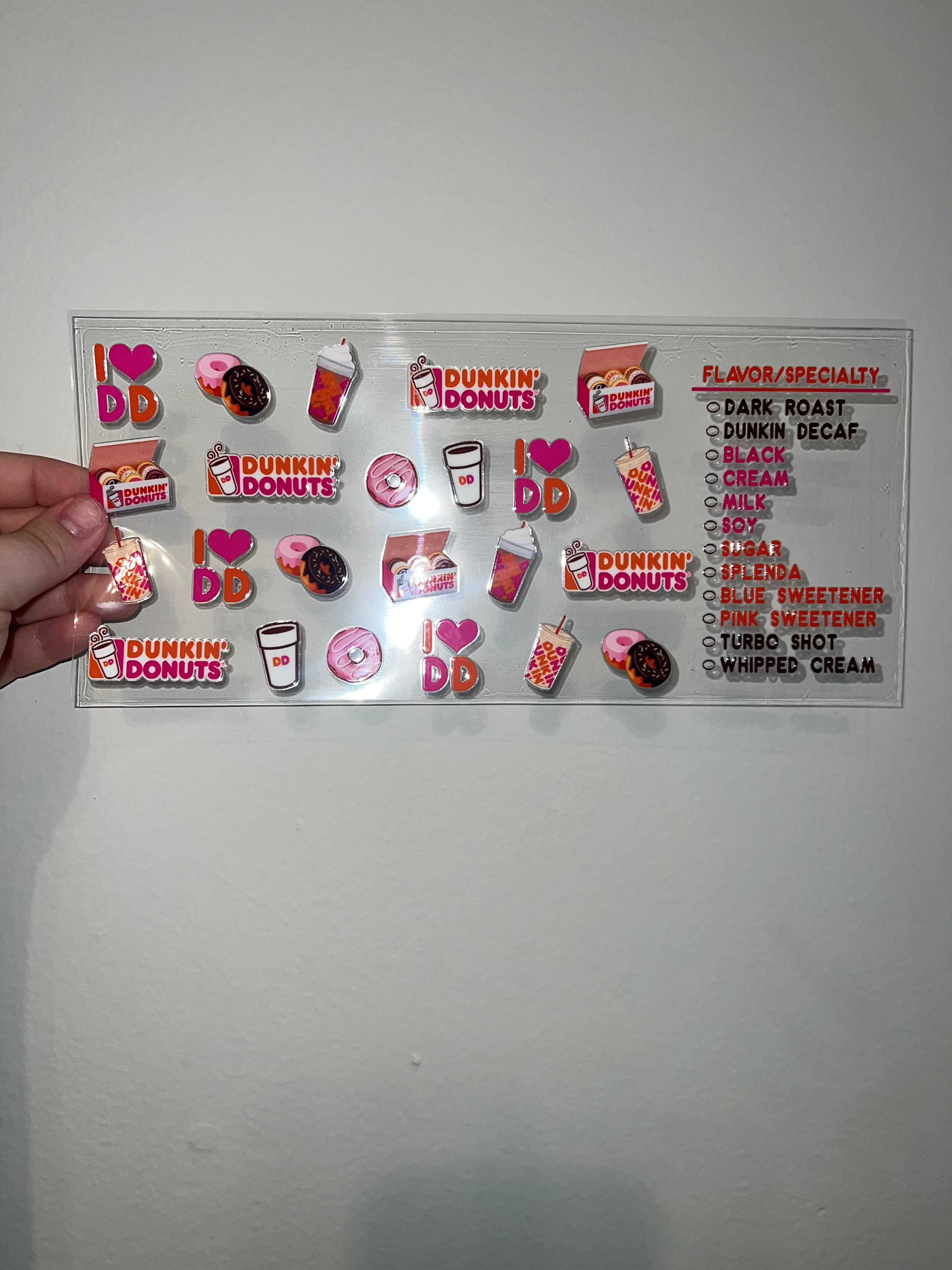 Dunkin Donuts Decal