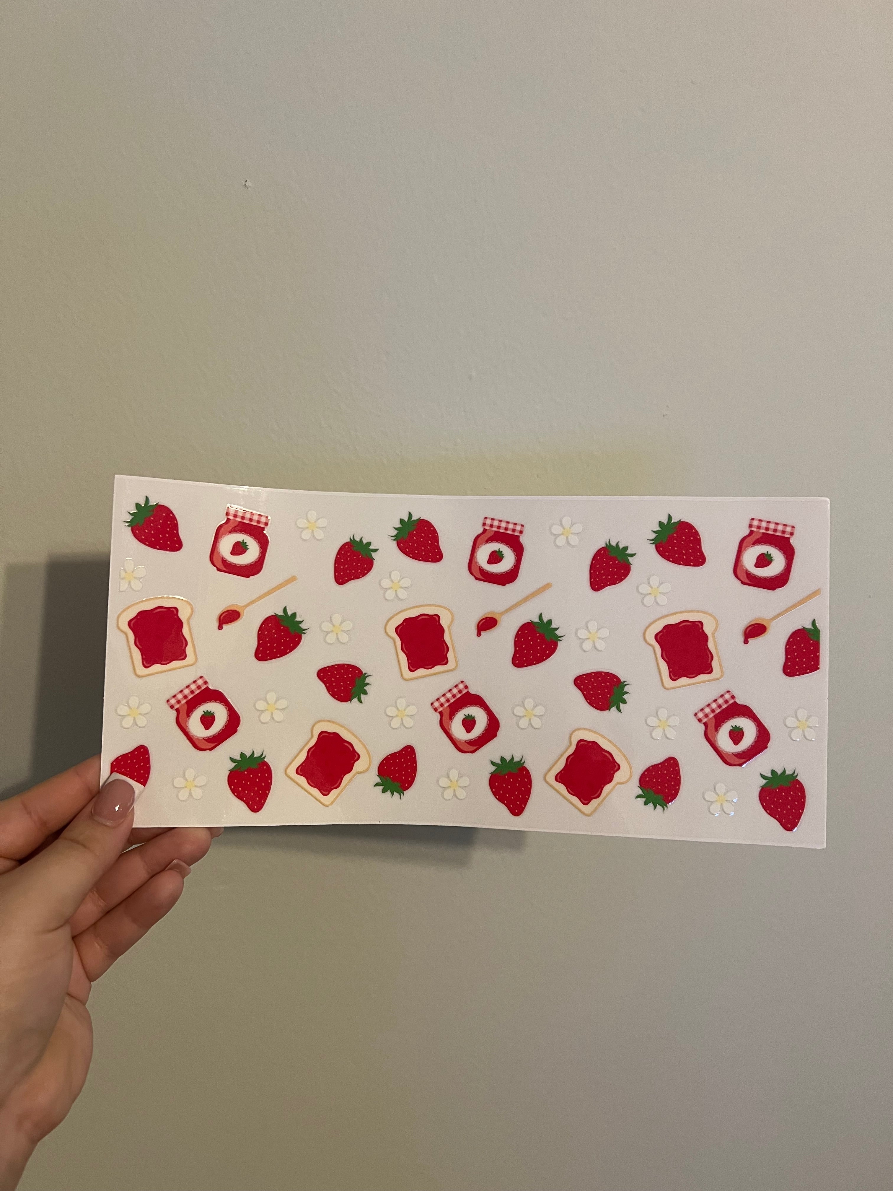 Strawberry Jam Decal
