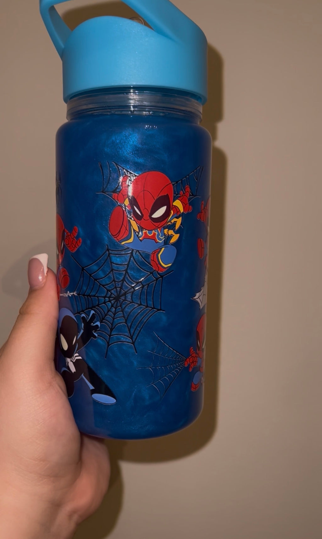 Kids Pre-made Spider-man Cup