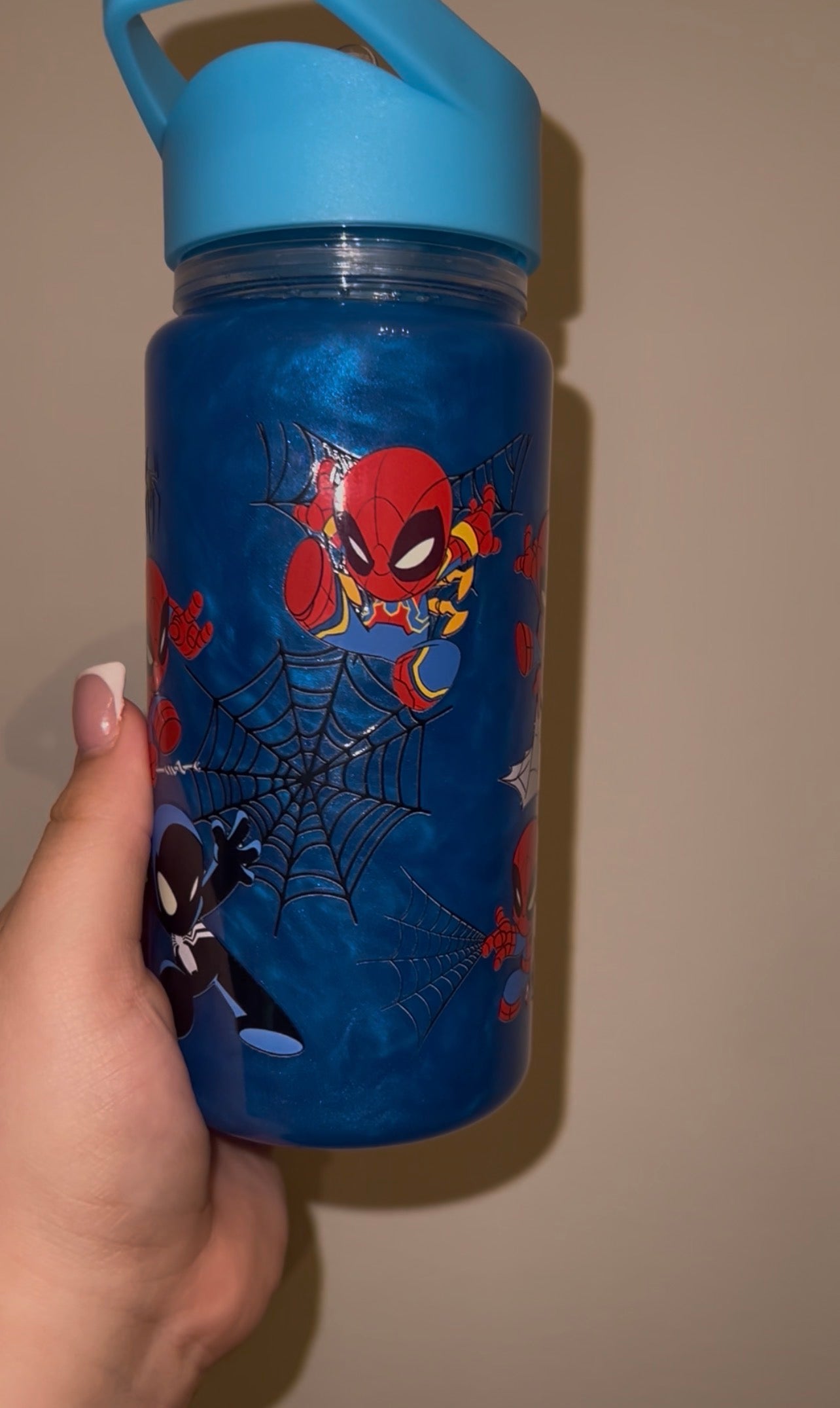 Kids Pre-made Spider-man Cup