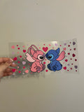 Stitch with Hearts Decal