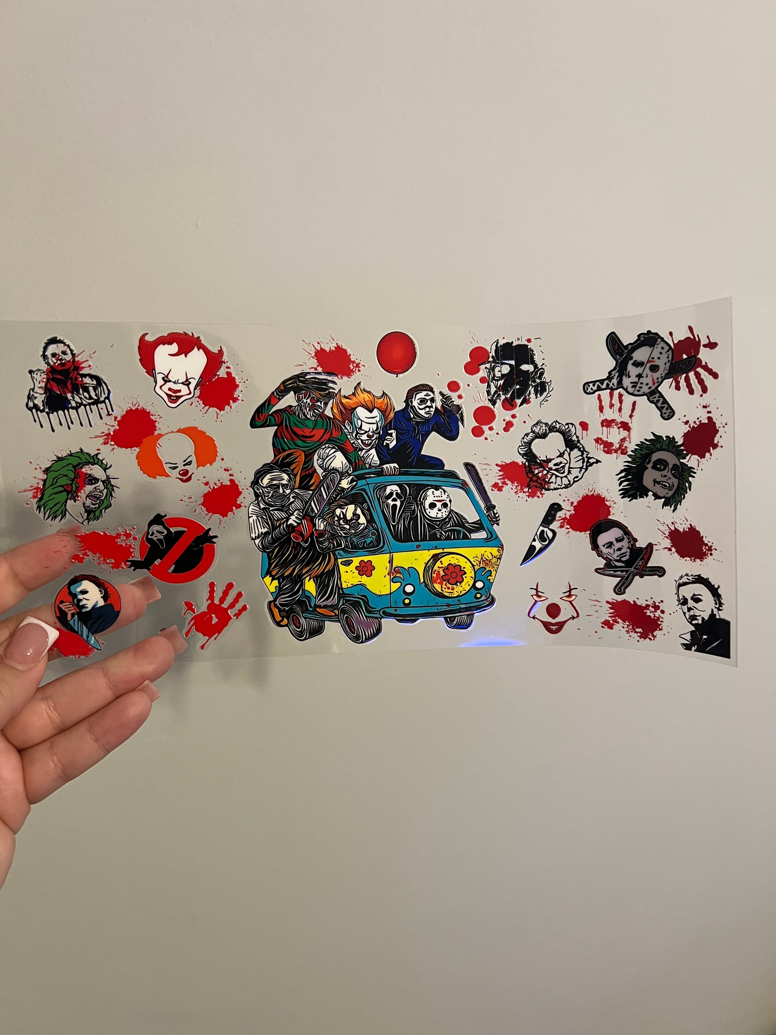 Scooby Doo Van Horror Decal