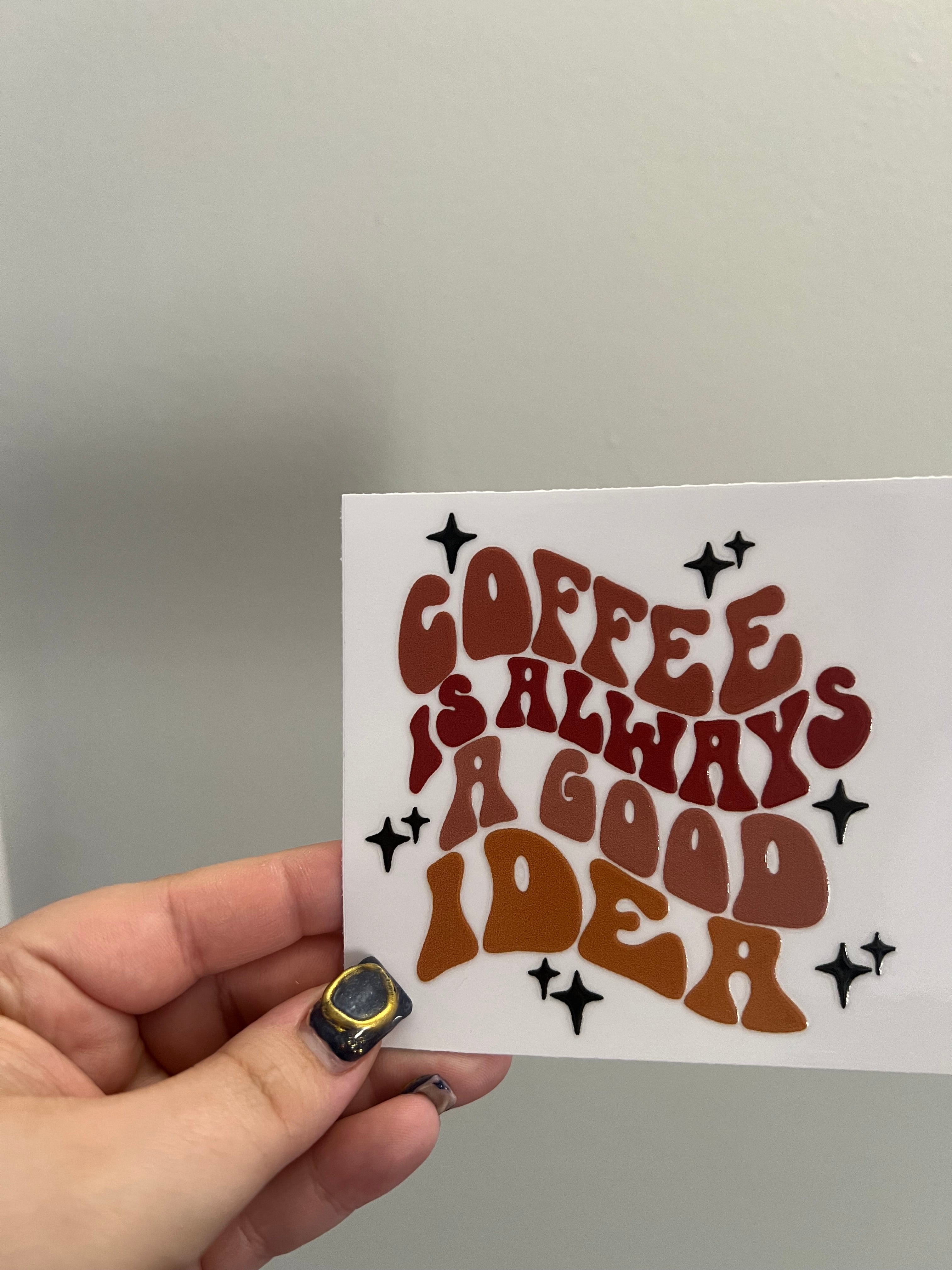 Coffee Decal #6
