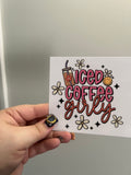 Iced Coffee Girly Decal