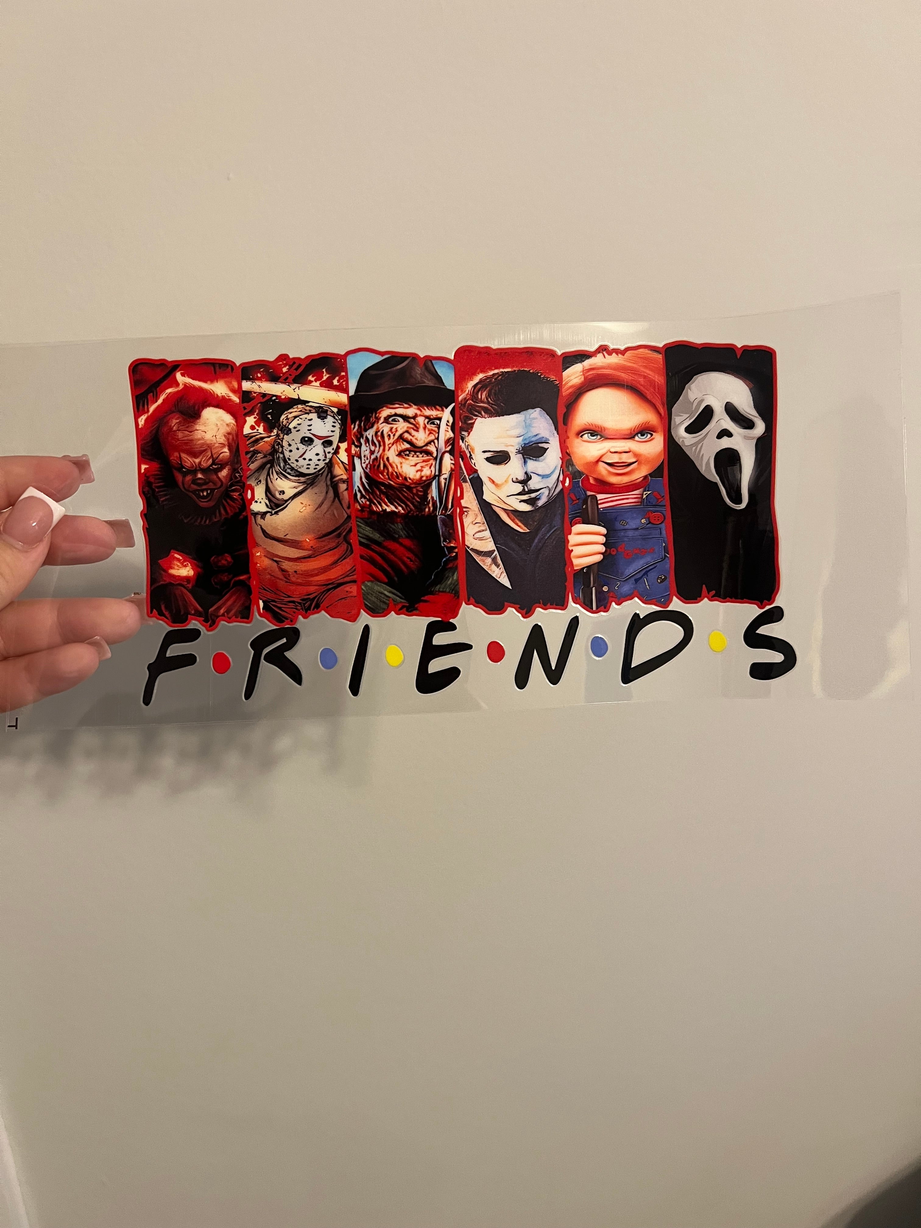F.r.i.e.n.d.s Horror Decal