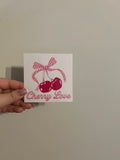 Cherry Love Decal