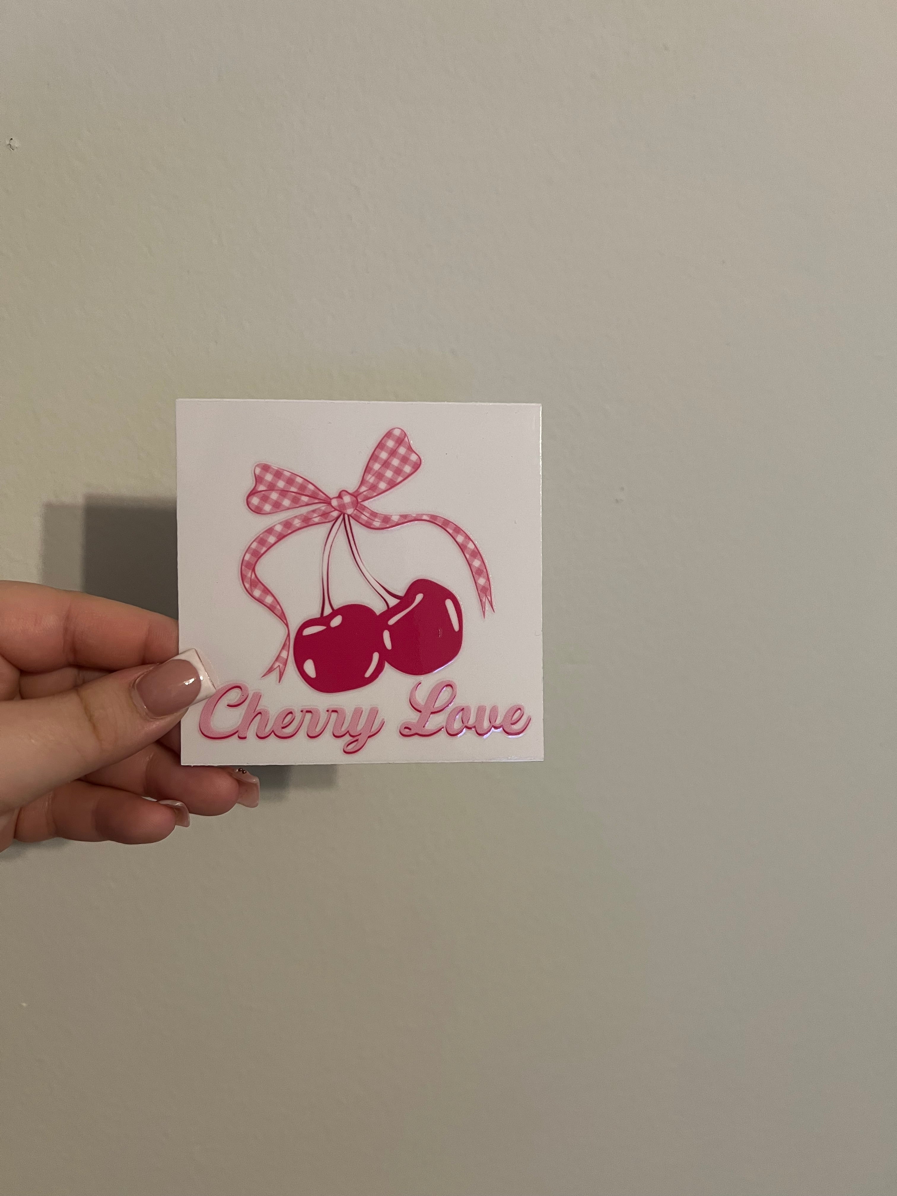 Cherry Love Decal
