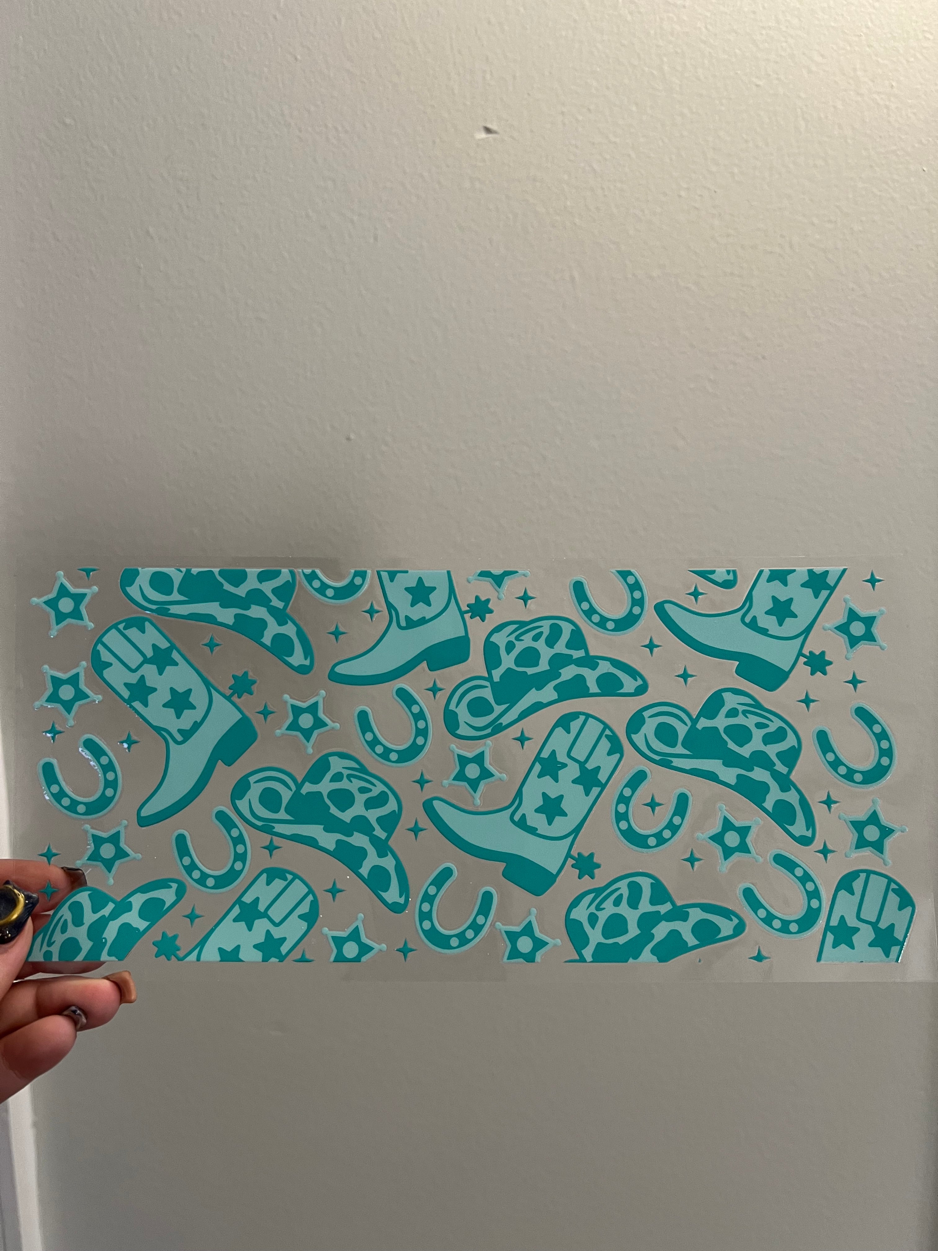 Boots & Hats Decal