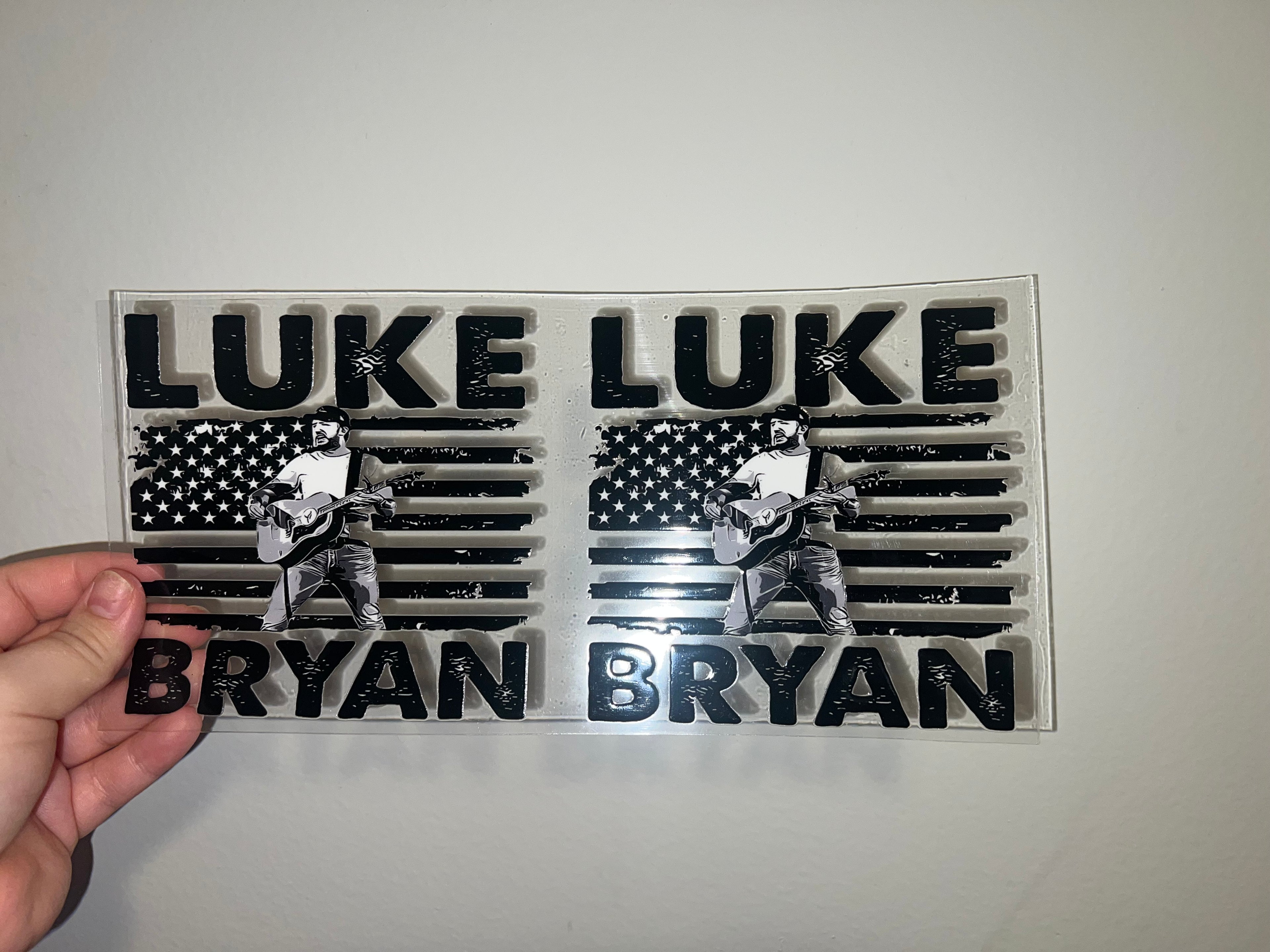 Luke Bryan Decal
