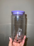 16 Oz. Cup Purple Lid