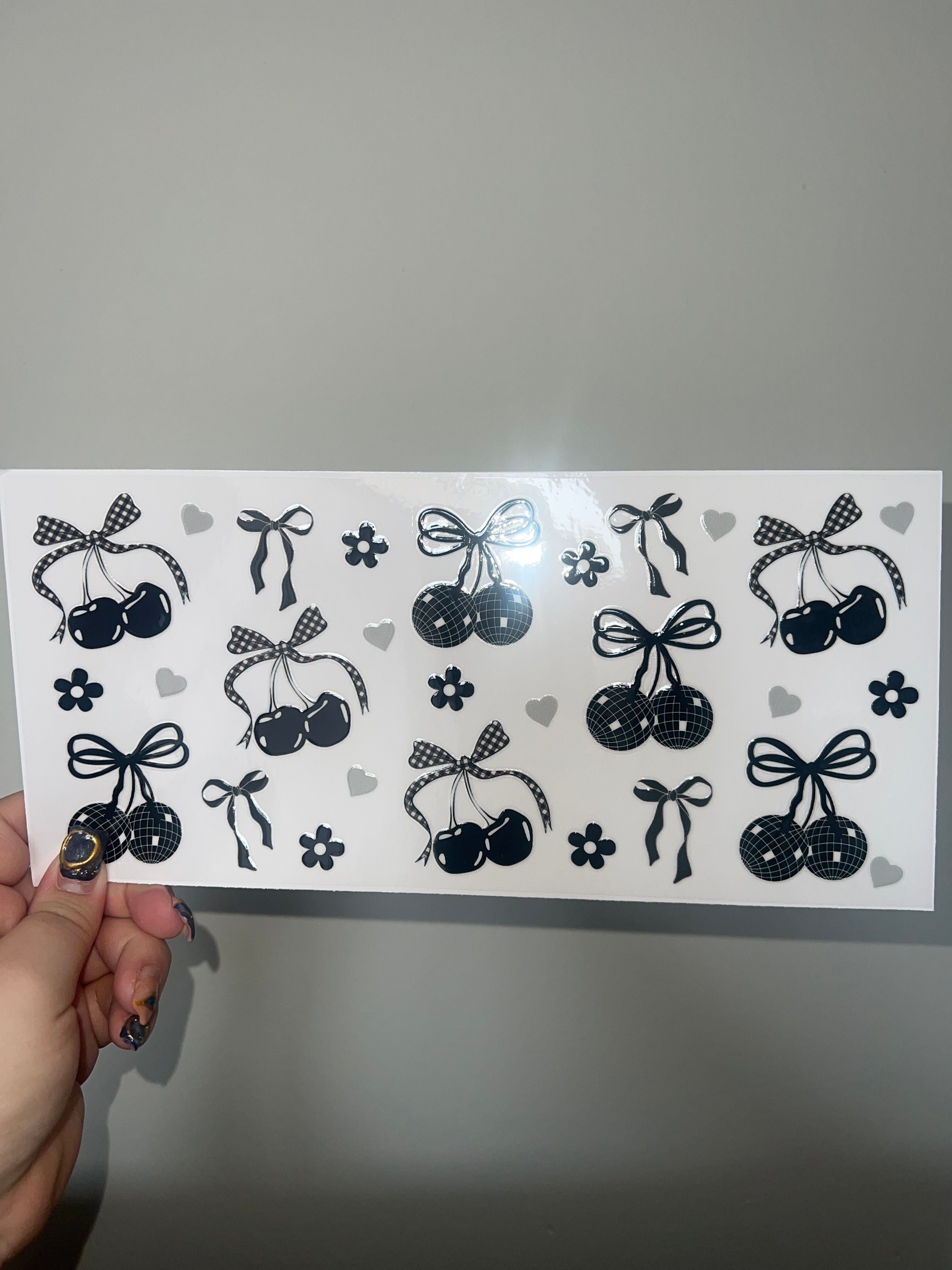Black Cherry Disco Decal