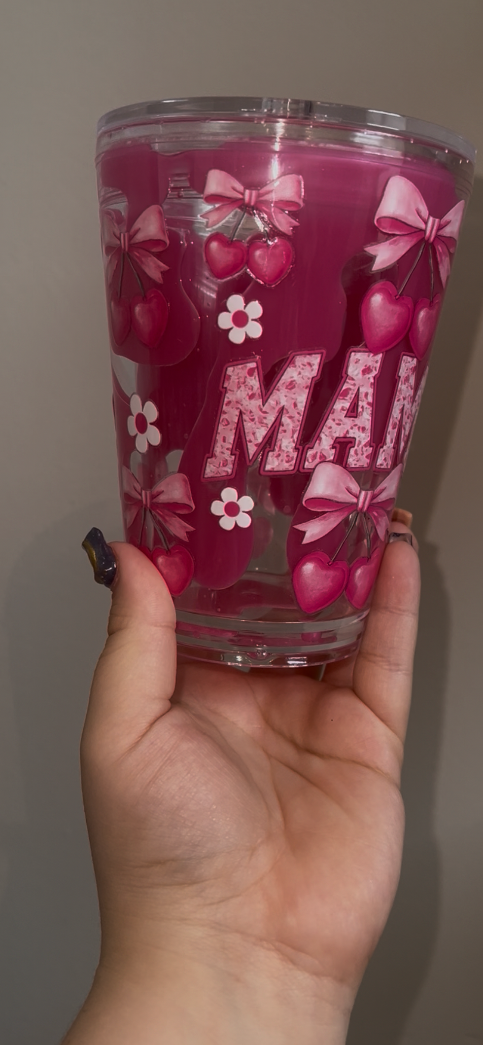 12 oz Mama Cherry Lava Pre Made Cup