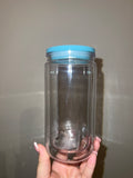 16 Oz. Blue Lid Cup