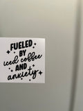 Fueled by Coffee Decal #2