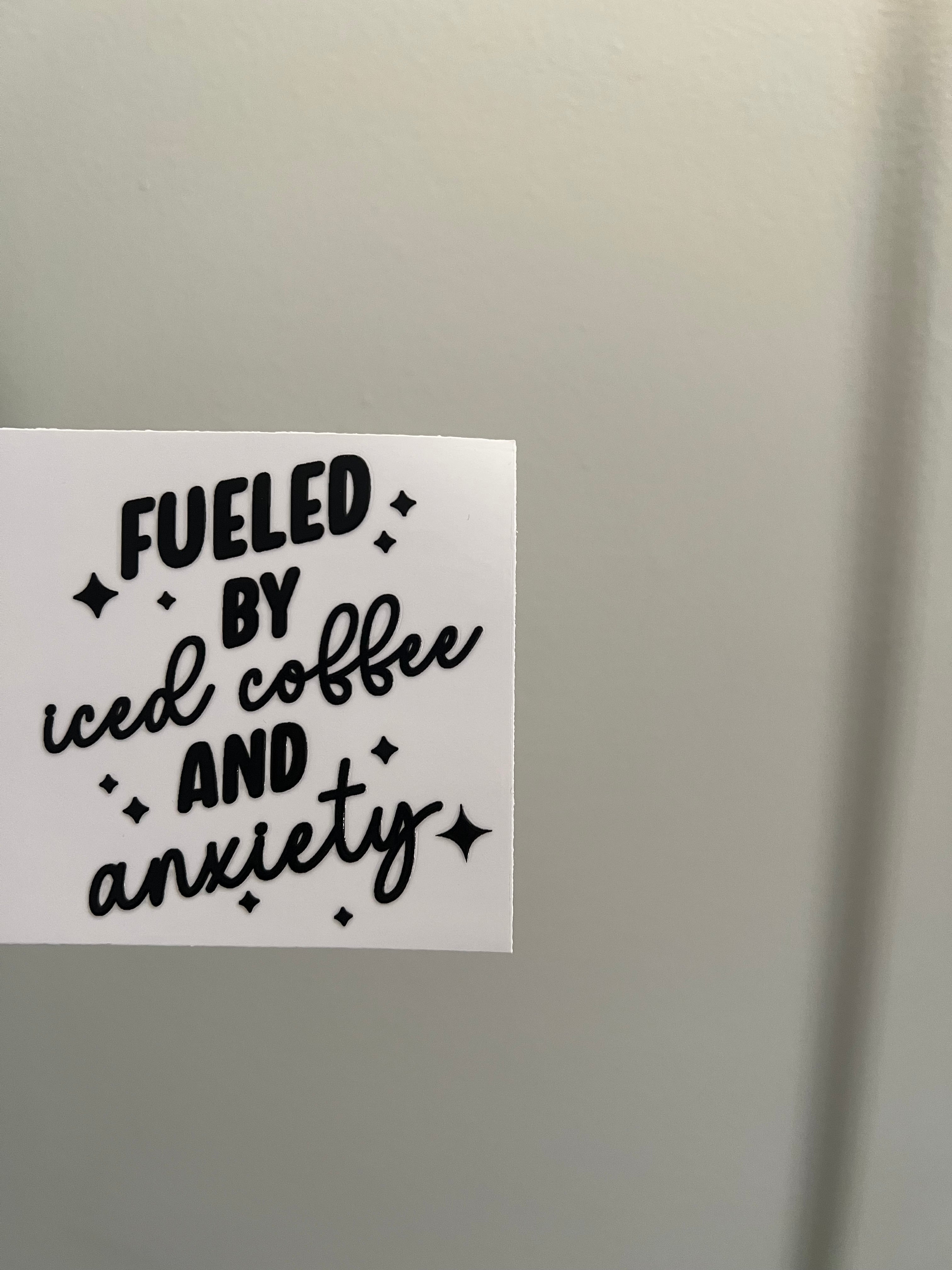 Fueled by Coffee Decal #2