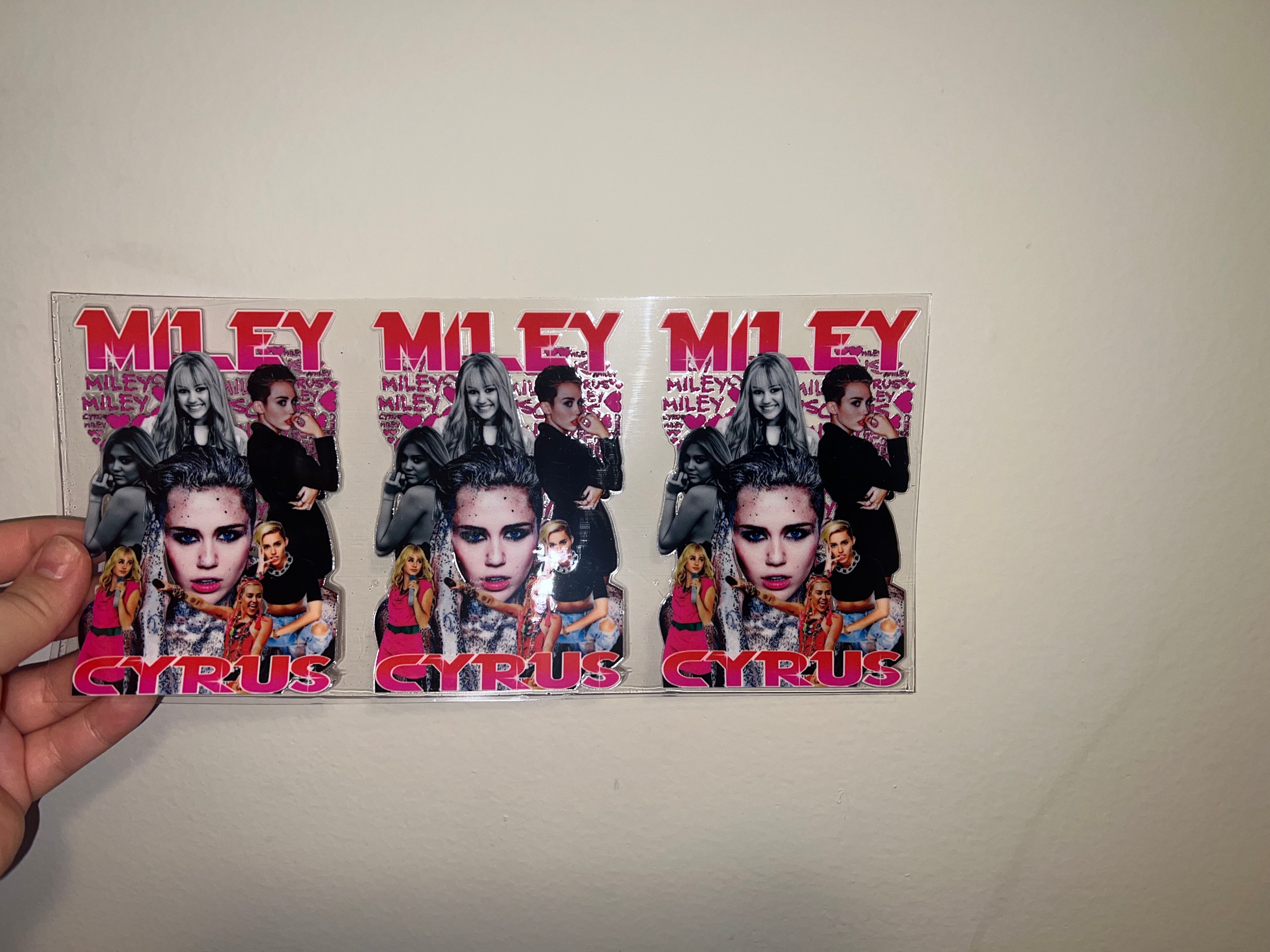 Miley Cyrus Decal