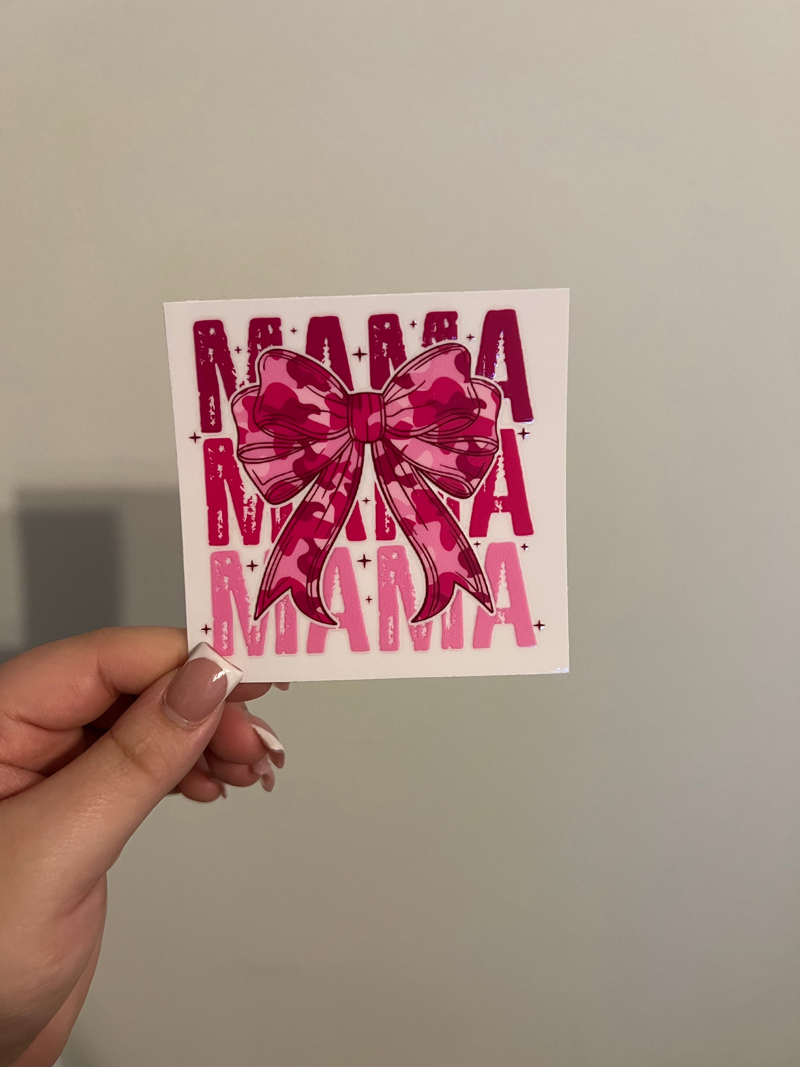 Camo Mama Decal