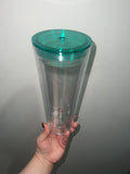 24 oz Green Lid Cup