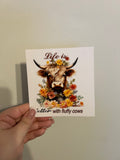 Better With Cow Decal