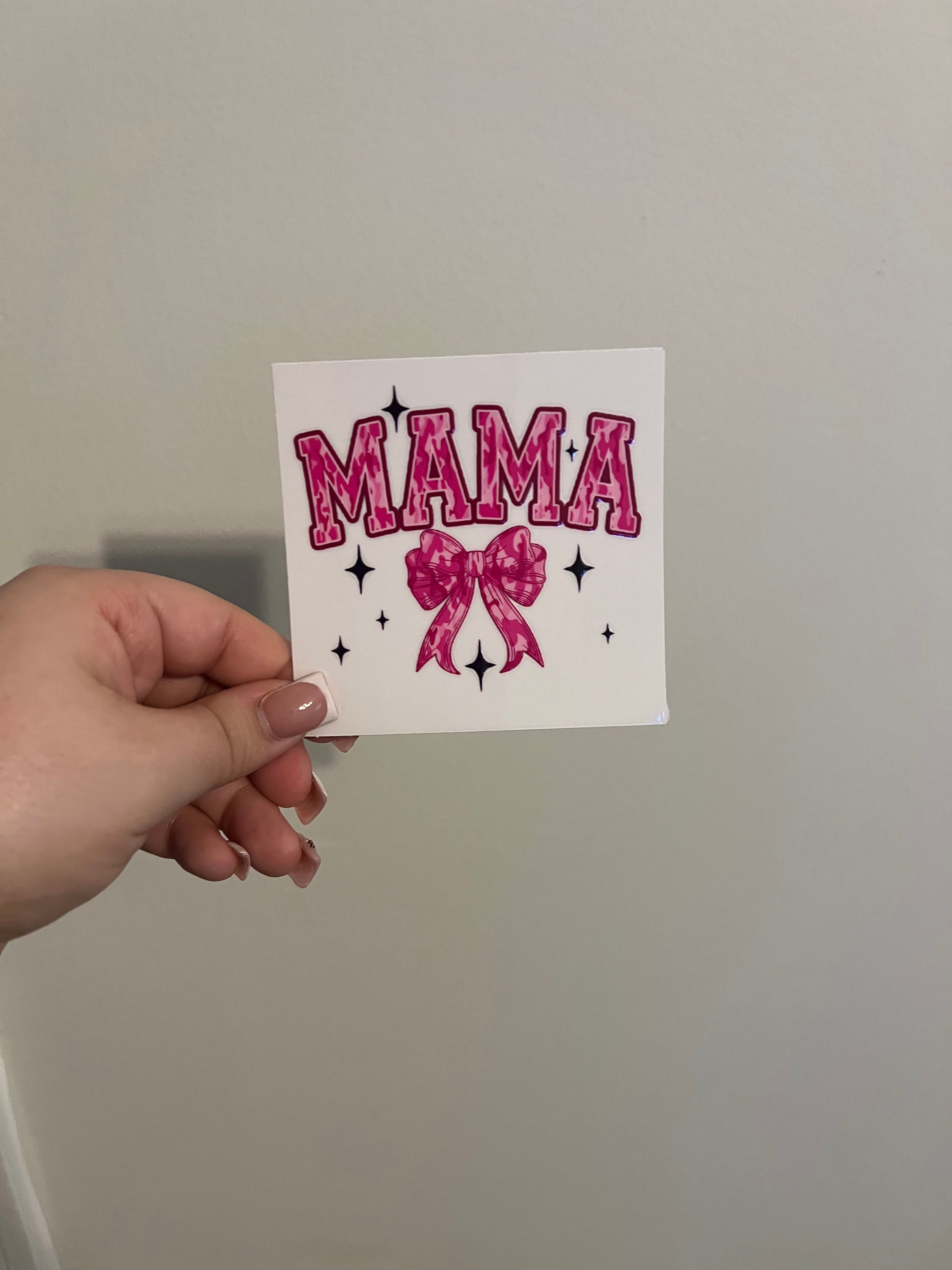Sparkle Mama Decal #2