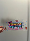 Gemini Decal