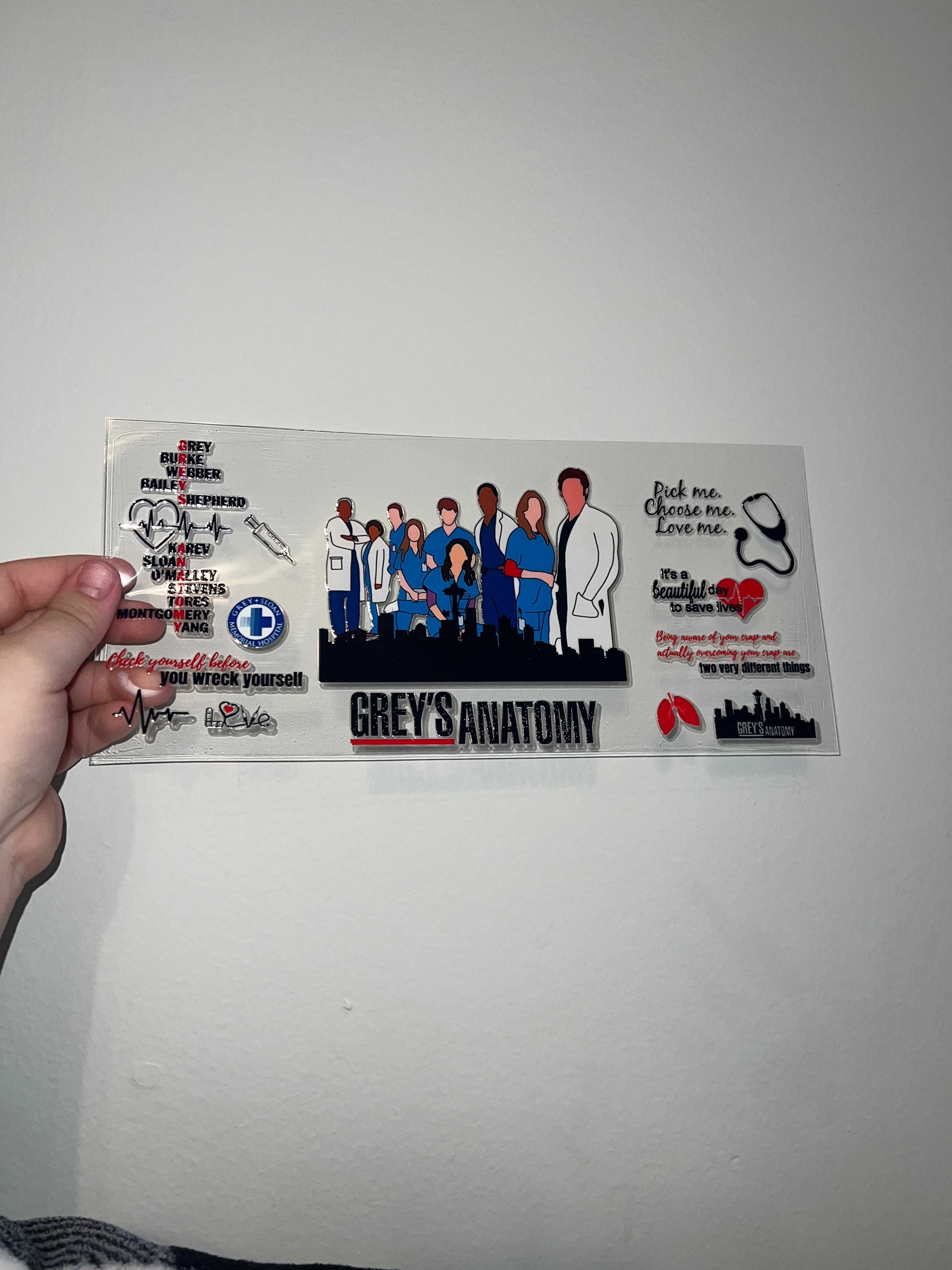 Greys Anatomy Decal