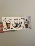 Fueled By Coffee and Anxiety Decal
