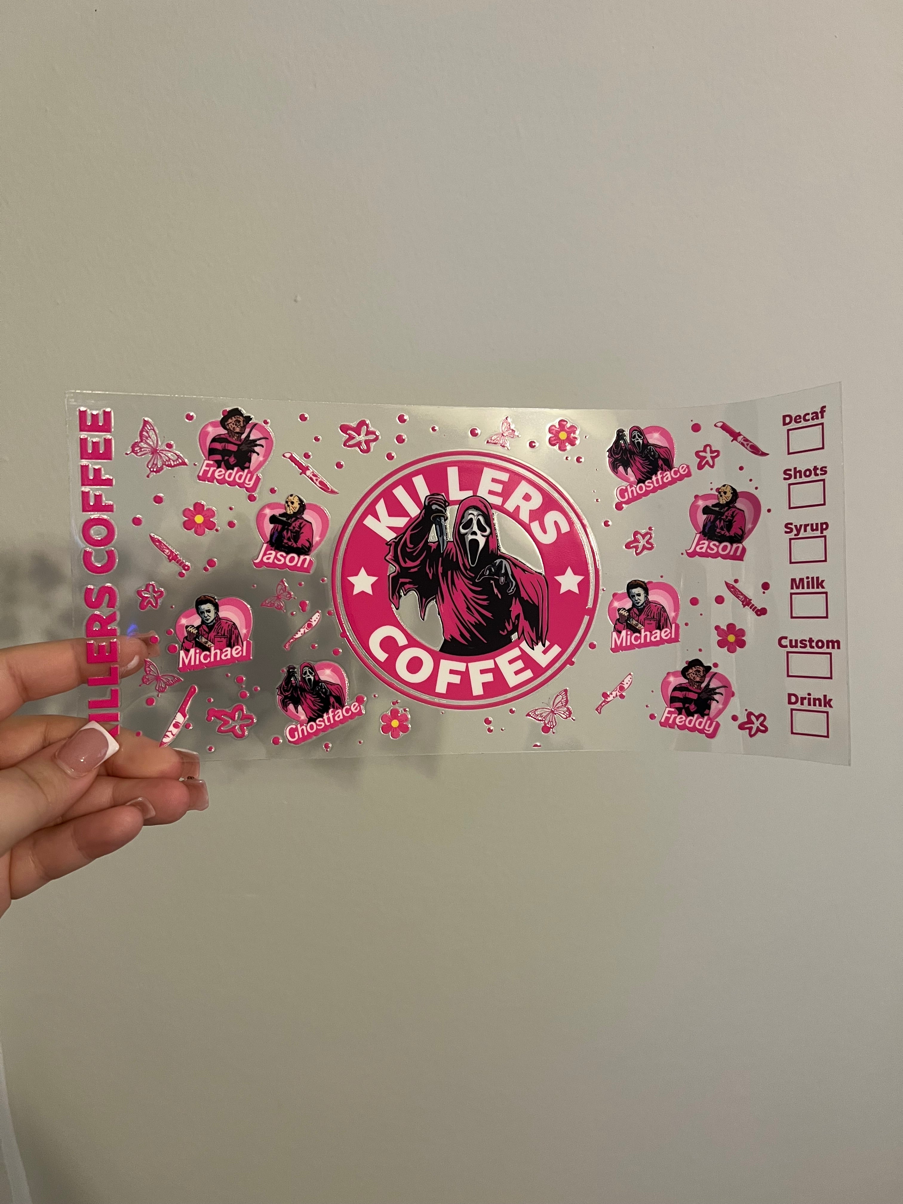 Killers Coffee Decal