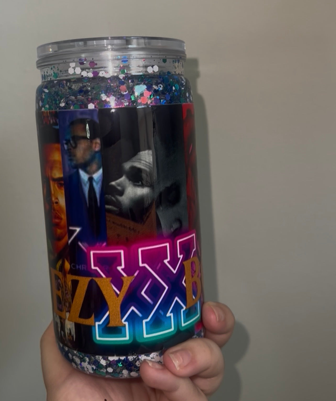 16 oz Pre made Chris Brown Cup