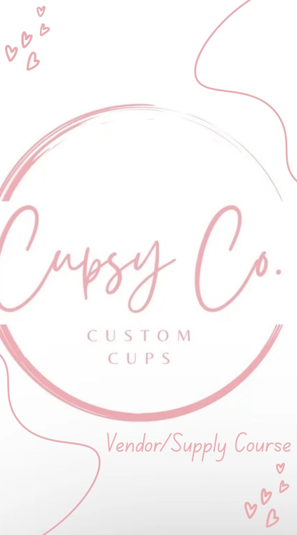 CupsyCo Digital Vendor/Supply List